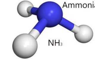 Отравление аммиаком