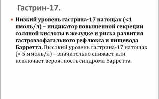 Гастрин 17 стимулированный